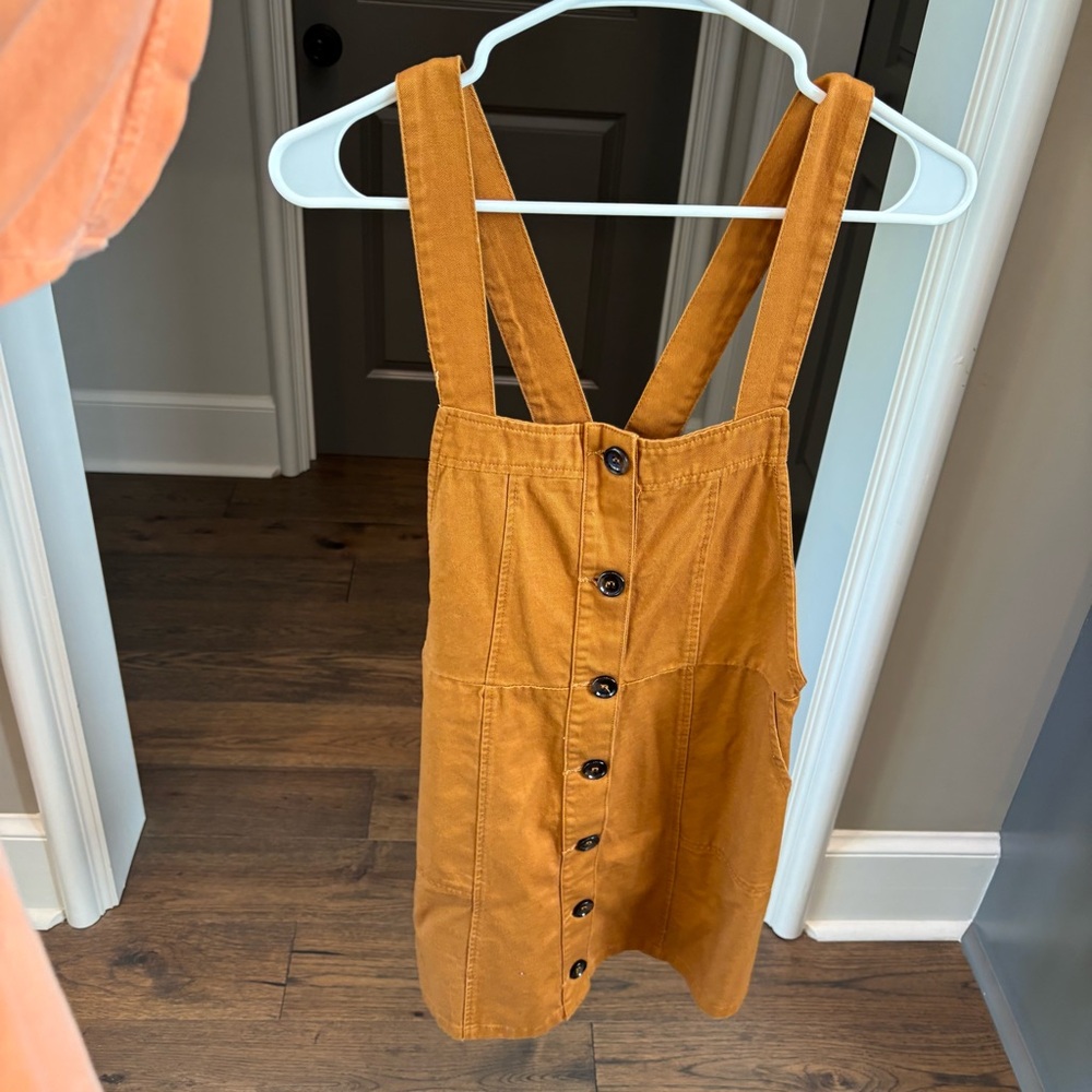 Wild Honey Overall Mini Dress